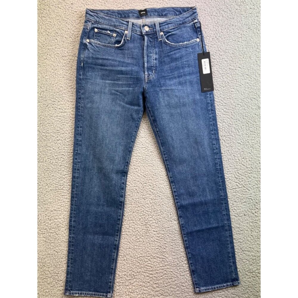 Edwin Denim Jeans Women's Hana Blue Horizon Size 28 Button Fly Made in USA 27x28